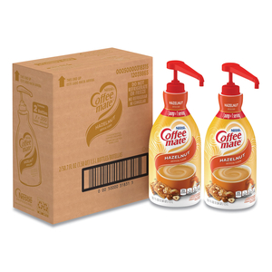 LIQUID COFFEE CREAMER, HAZELNUT, 1.5 LITER PUMP BOTTLE, 2/CARTON by Coffee-Mate