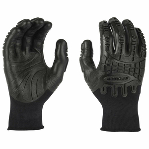 PRO PALM THUNDERDOME IMPACT GLOVE, GRAY/BLACK, M by Madgrip