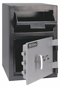 DEPOSITORY SAFE 1 CU FT. BLACK/GRAY by MESA Safe Co.