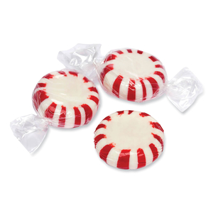 CANDY ASSORTMENTS, STARLIGHT PEPPERMINT CANDY, 1 LB BAG by Office Snax