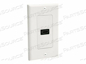 SINGLE OUTLET FEMALE HDMI WALL PLATE WHITE by StarTech.com Ltd. SINGLE OUTLET FEMALE HDMI WALL PLATE WHITE by StarTech.com Ltd.