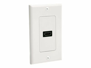 SINGLE OUTLET FEMALE HDMI WALL PLATE WHITE by StarTech.com Ltd. SINGLE OUTLET FEMALE HDMI WALL PLATE WHITE by StarTech.com Ltd.