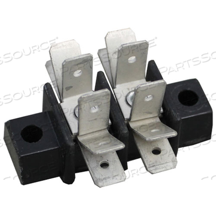 TERMINAL BLOCK, 2 POLE, 20A, 250V by Cres Cor TERMINAL BLOCK, 2 POLE, 20A, 250V by Cres Cor