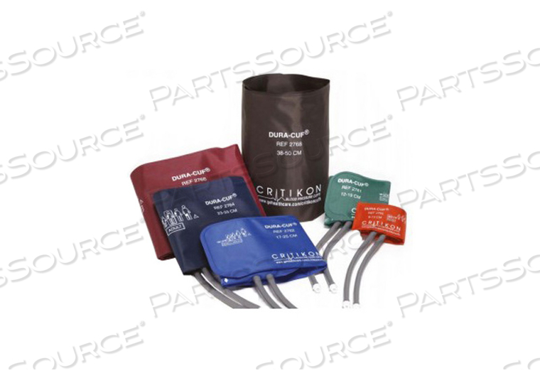 38 TO 50CM LIMB BROWN 2-TUBE SUB-MINI THIGH DURA-CUFF by GE Medical Systems Information Technology (GEMSIT) 38 TO 50CM LIMB BROWN 2-TUBE SUB-MINI THIGH DURA-CUFF by GE Medical Systems Information Technology (GEMSIT)