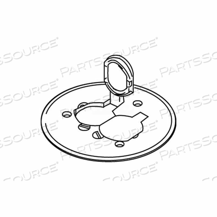895TCAL FLOOR BOX DUPLEX RECEPTACLE PLATE, ROUND, ALUMINUM by Wiremold 895TCAL FLOOR BOX DUPLEX RECEPTACLE PLATE, ROUND, ALUMINUM by Wiremold