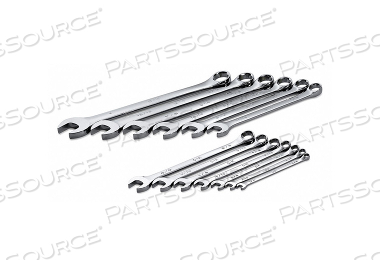 COMBO WRENCH SET LONG 1/4-1 IN 13 PC by SK Professional Tools