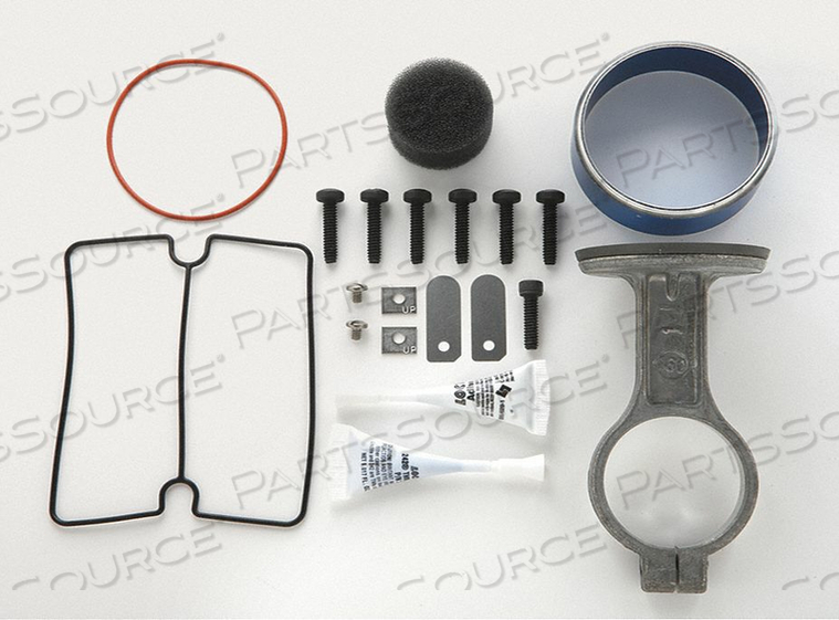 SERVICE KIT, CONNECTING ROD ASSEMBLY, HEAD GASKET, O-RING, VALVE FLAPPERS, VALVE KEEPER, FILTER, AND SCREWS by Thomas Industries SERVICE KIT, CONNECTING ROD ASSEMBLY, HEAD GASKET, O-RING, VALVE FLAPPERS, VALVE KEEPER, FILTER, AND SCREWS by Thomas Industries