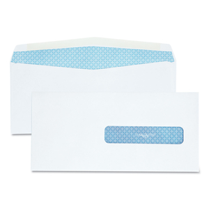 SECURITY TINTED INSURANCE CLAIM FORM ENVELOPE, ADDRESS WINDOW, COMMERCIAL FLAP, GUMMED CLOSURE, 4.5 X 9.5, WHITE, 500/BOX by Quality Park Products