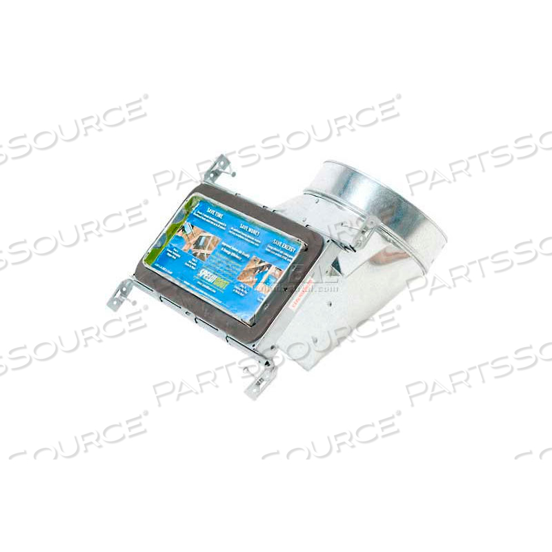 SPEEDI-BOOT 90 REGISTER VENT BOOT ADJ. HANGERS 4" X 10" X 6" by Applied Applications Int'l, LLC