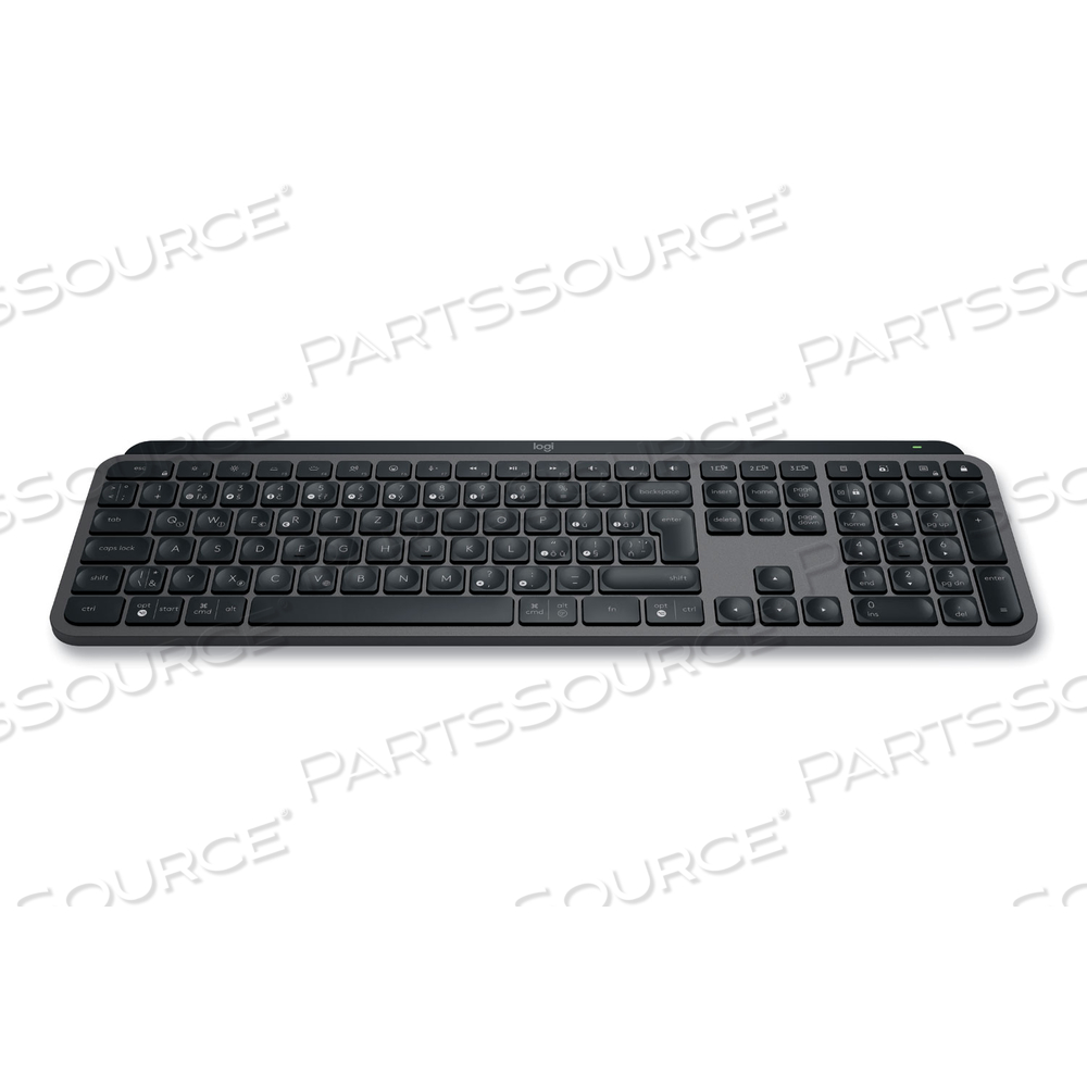 MX KEYS S KEYBOARD, 108 KEYS, BLACK by Logitech