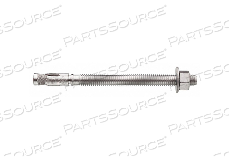 EXPNSION WEDGE ANCHOR 1/2 D 2-1/8 L PK50 by Powers Fasteners EXPNSION WEDGE ANCHOR 1/2 D 2-1/8 L PK50 by Powers Fasteners