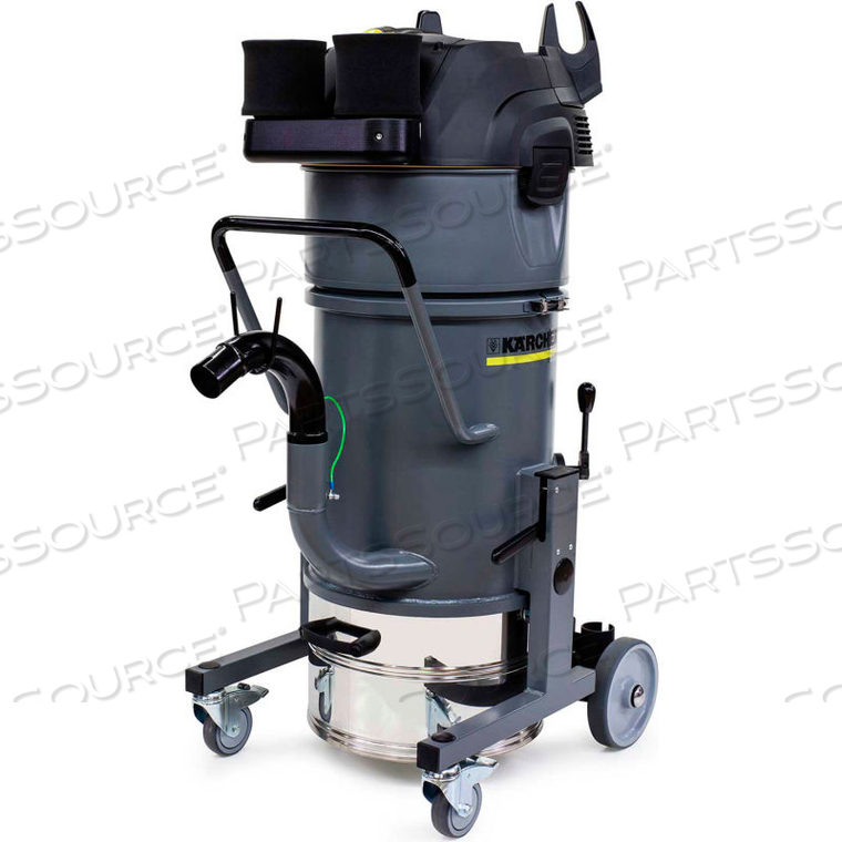 IVM 35/17-2 HEPA INDUSTRIAL ANTI-STATIC VACUUM, 9.2 GALLON CAP. 