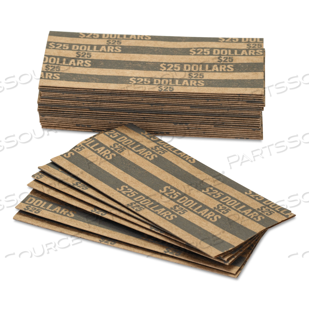 FLAT COIN WRAPPERS, DOLLAR COIN, $25, POP-OPEN WRAPPERS, 1000/BOX FLAT COIN WRAPPERS, DOLLAR COIN, $25, POP-OPEN WRAPPERS, 1000/BOX