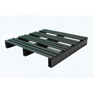 RACKABLE EXTRUDED PLASTIC PALLET WITH TWO-WAY ENTRY, 30" X 30", 1000 LBS. FORK CAPACITY by Jifram Extrusions, Inc.