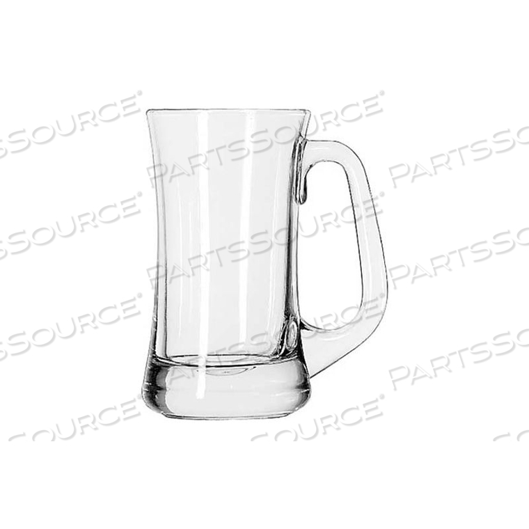 BEER GLASS, MUG 15 OZ., SCANDINAVIAN CLEAR, 12 PACK 