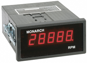 PANEL TACHOMETER 1 PULSE PER REVOLUTION by Monarch