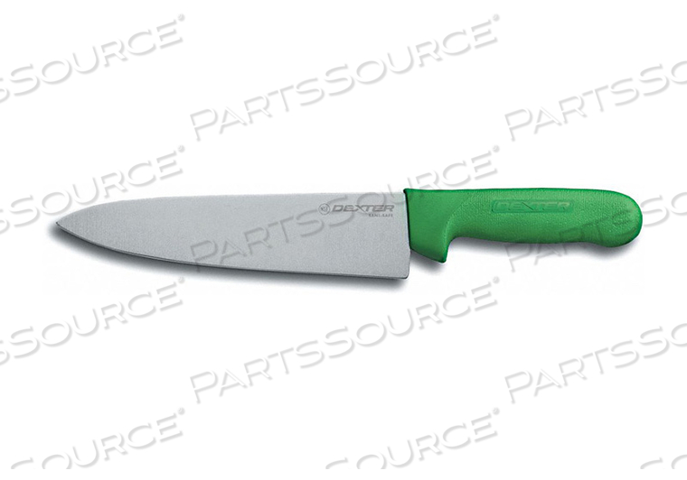 J5890 CHEF KNIFE 8 L SS BLADE GREEN by Dexter Russell