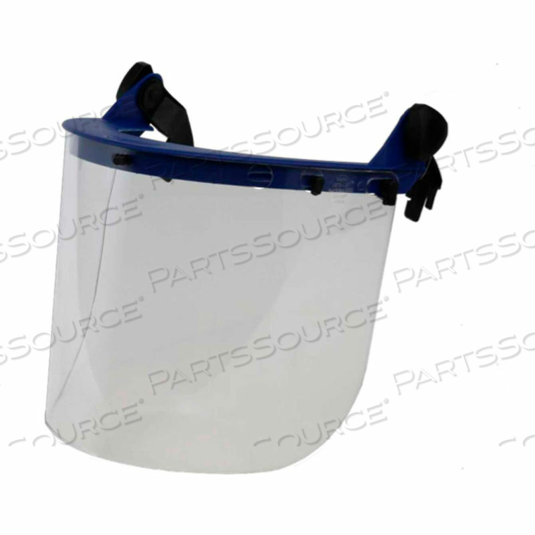 CAP BRACKET & 8" HIGH TEMP FACE SHIELD, CB2- HD + IM9- P6F by Paulson Manufacturing Corp