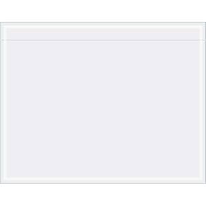 CLEAR FACE DOCUMENT ENVELOPES 7 X 5-1/2" - 1000/CASE by The Packaging Wholesalers