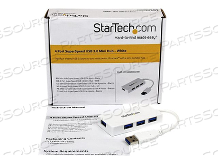 ADD FOUR EXTERNAL USB 3.0 PORTS TO YOUR NOTEBOOK OR ULTRABOOK WITH A SLIM, PORTA by StarTech.com Ltd. ADD FOUR EXTERNAL USB 3.0 PORTS TO YOUR NOTEBOOK OR ULTRABOOK WITH A SLIM, PORTA by StarTech.com Ltd.