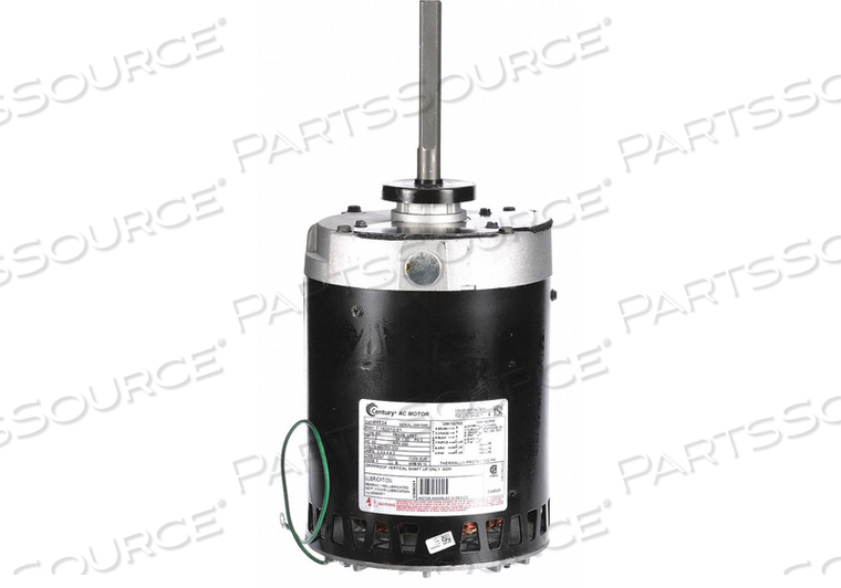 CONDENSER FAN MOTOR 1 HP 850 RPM 60 HZ by Regal Beloit America, Inc. (Century Electric Motors) CONDENSER FAN MOTOR 1 HP 850 RPM 60 HZ by Regal Beloit America, Inc. (Century Electric Motors)