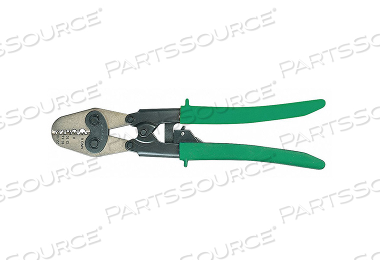 RATCHET CRIMPER 22 TO 6 AWG 12-7/8 L by Greenlee