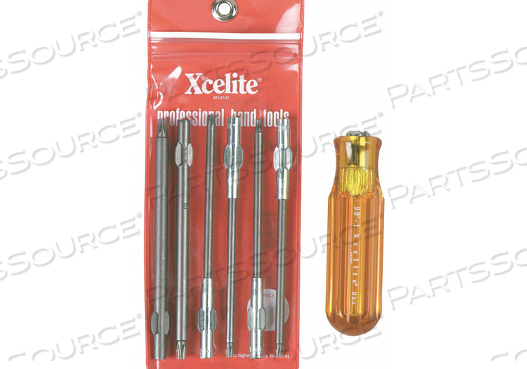 PRECISION SCREWDRIVER SET TORX(R) 7 PCS. by Xcelite