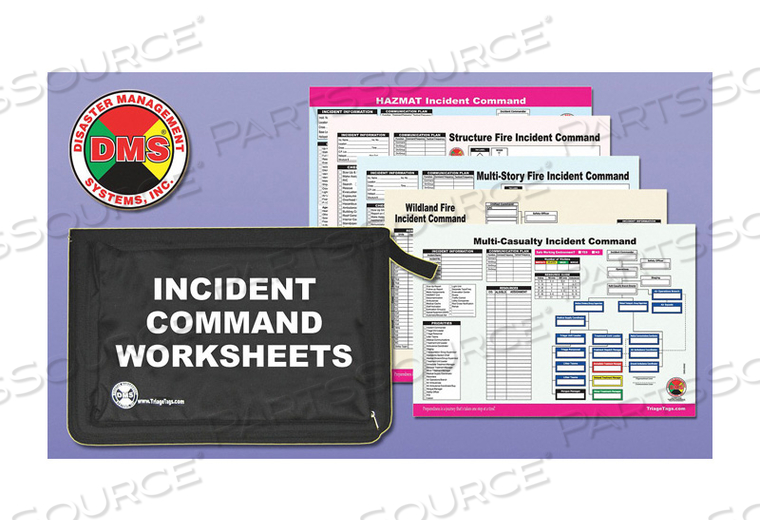 WORKSHEET PORTFOLIO 29 PCS by Disaster Management Systems (DMS)