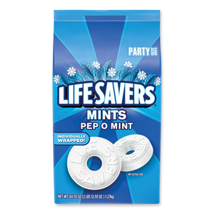 HARD CANDY MINTS, PEP-O-MINT, 44.93 OZ BAG by Lifesavers HARD CANDY MINTS, PEP-O-MINT, 44.93 OZ BAG by Lifesavers