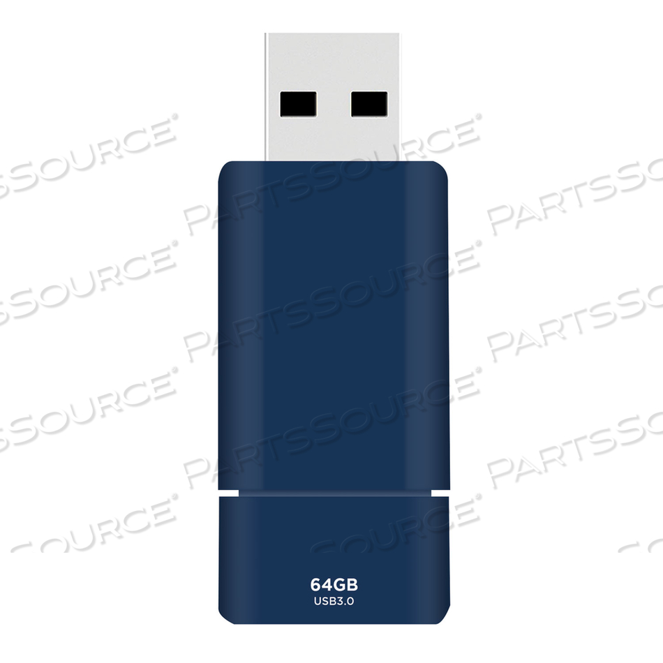 USB 3.0 FLASH DRIVE, 64 GB, ASSORTED COLOR 