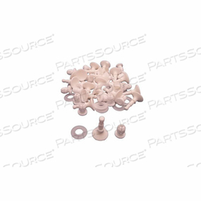 END OF LIFE PLASTIC COVER FASTENER, PACK OF 20 