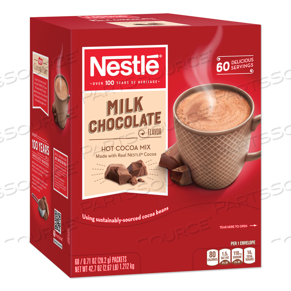 HOT COCOA MIX, MILK CHOCOLATE, 0.71 OZ PACKET by Nestle HOT COCOA MIX, MILK CHOCOLATE, 0.71 OZ PACKET by Nestle
