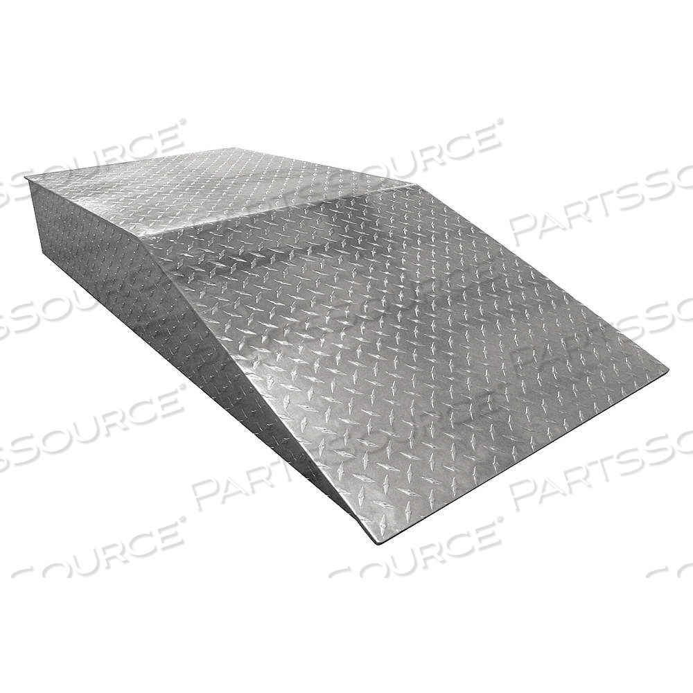 TRUCK WHEEL RISER, 4 1/2 FT OVERALL LG, 24 IN OVERALL WD, 8 IN OVERALL HT, ALUMINUM by Approved Vendor TRUCK WHEEL RISER, 4 1/2 FT OVERALL LG, 24 IN OVERALL WD, 8 IN OVERALL HT, ALUMINUM by Approved Vendor