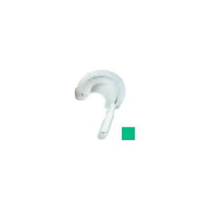 SPARTA CLEAN-IN-PLACE HOOK BRUSH 11-1/2"L, GREEN by Carlisle