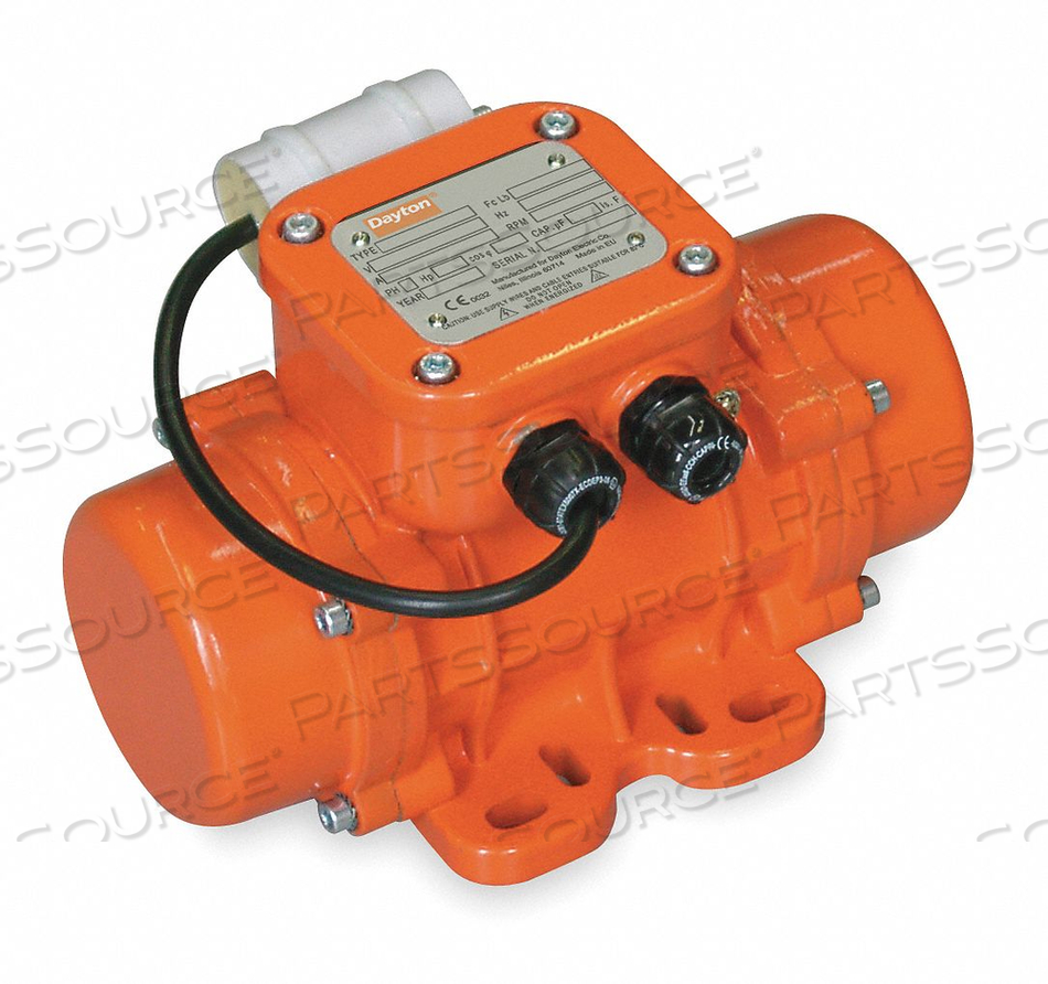 ELECTRIC VIBRATOR 1 PHASE FORCE 157 LB. by DAYTON ELECTRIC MANUFACTURING CO ELECTRIC VIBRATOR 1 PHASE FORCE 157 LB. by DAYTON ELECTRIC MANUFACTURING CO