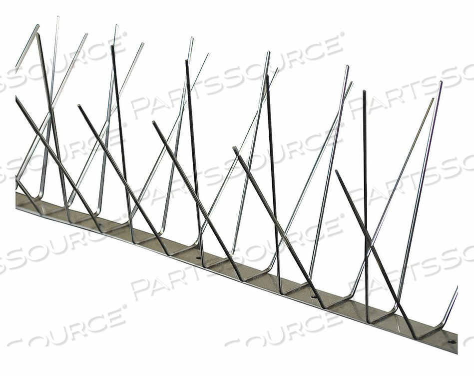 DURA-SPIKE XTRA-WIDE BIRD SPIKES, 102 FT. by Bird Barrier