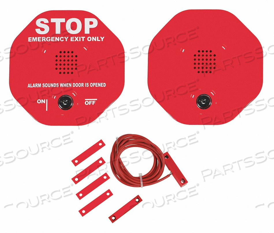 EXIT DOOR ALARM 105DB 9VDC POWER SOURCE by Safety Technology International