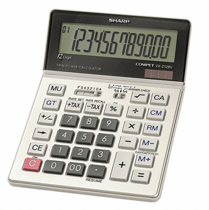 COMMERCIAL DESKTOP CALCULATOR 12 DIGIT by Sharp Electronics Corporation