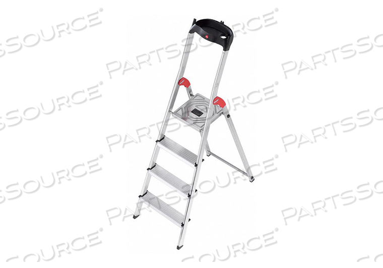 PLATFORM STEPLADDER 2-49/64 FT AL330 LB by Hailo