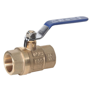 BRASS BALL VALVE 1/4 FPT 600 CWP by Midwest Control