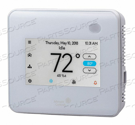 LOW VOLTAGE THERMOSTAT HARDWIRED WHITE by Johnson Controls LOW VOLTAGE THERMOSTAT HARDWIRED WHITE by Johnson Controls