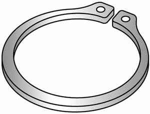 RETAINING RING,EXTERNAL,0.078 IN THK, INCH, EXTERNAL, STD, 0.078 IN THICK, STEEL, PLAIN by Fabory