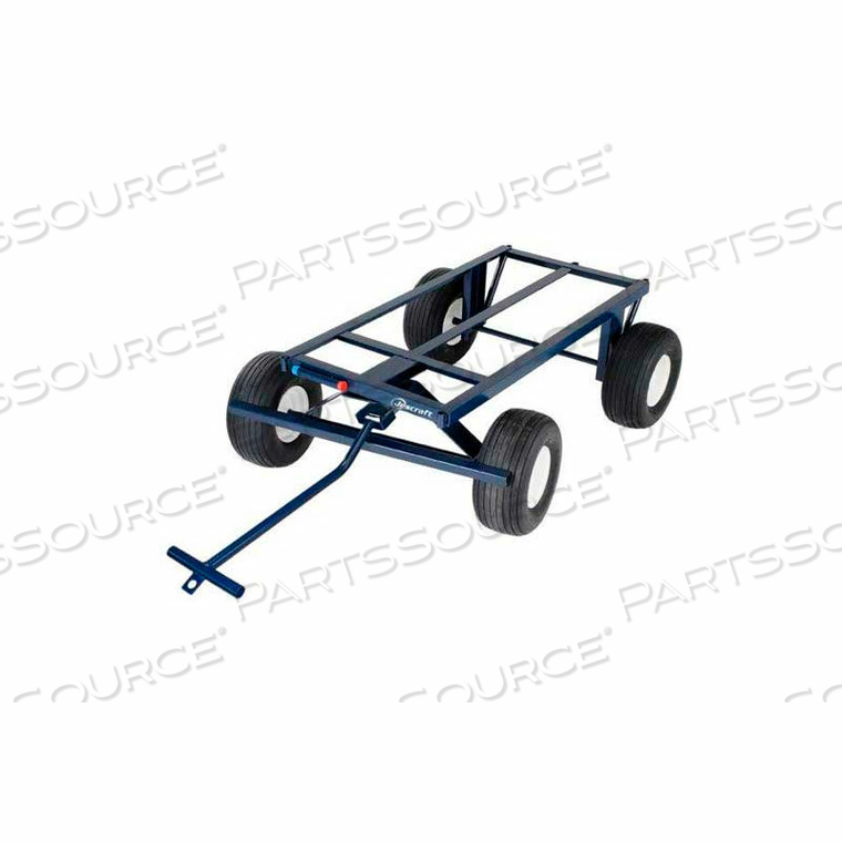 4-WHEEL STEEL UTILITY TRAILER 60"L X 30" - 2000 LB. CAPACITY by Jescraft 4-WHEEL STEEL UTILITY TRAILER 60"L X 30" - 2000 LB. CAPACITY by Jescraft