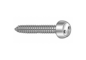 TAMPER SCREW PAN #8 1/2 IN L PK25 by Tamperproof Screw Company, Inc.