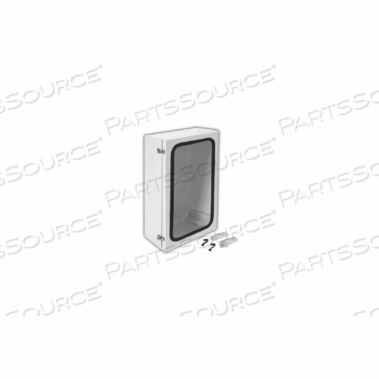 ARIA 28" X 20" NON-METALLIC ENCLOSURE/GASKET WINDOW/PADLOCKABLE LATCHES ENCLOSURES 