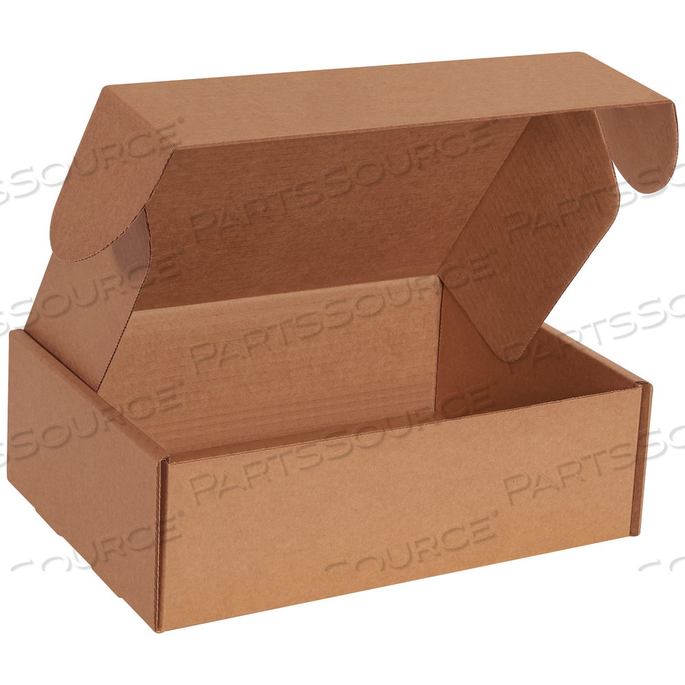 DELUXE LITERATURE MAILERS, 12 1/8" X 9 1/4" X 4", KRAFT, 50/BUNDLE by BOX Partners (Box Acquisitions, LLC)