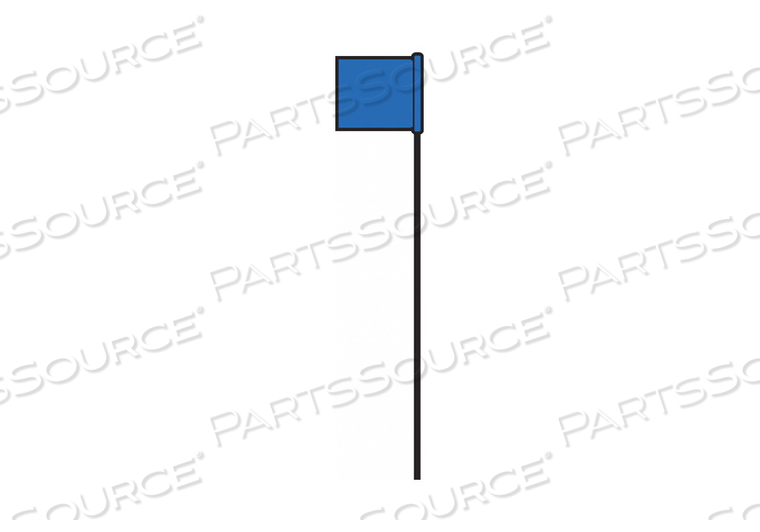 MARKING FLAG BLUE SOLID PATTERN PK25 by Hy-Ko Products MARKING FLAG BLUE SOLID PATTERN PK25 by Hy-Ko Products