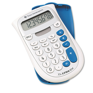 TI-1706SV HANDHELD POCKET CALCULATOR, 8-DIGIT LCD by Texas Instruments TI-1706SV HANDHELD POCKET CALCULATOR, 8-DIGIT LCD by Texas Instruments