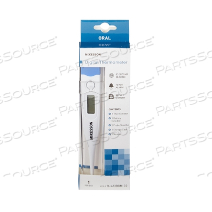 ENTRUST™ DIGITAL ORAL THERMOMETER (25 PER BOX) by McKesson