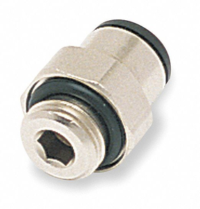 MALE CONNECTOR 6MM OD 290 PSI PK10 by Legris